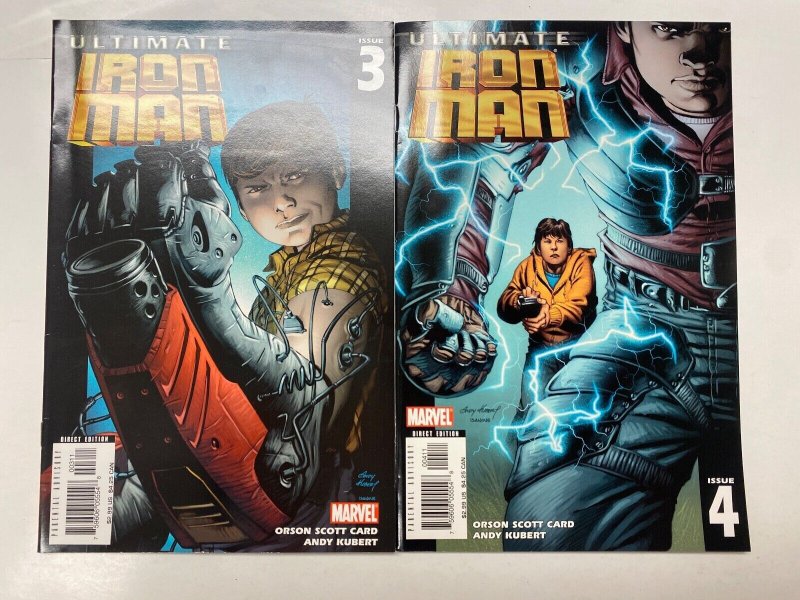 5 MARVEL comic books Ultimate Iron Man #3 4 Ultimate Extinction #1 3 4 86 K17