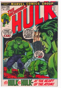 The Incredible Hulk #156 (1972) Hulk [Key Issue]