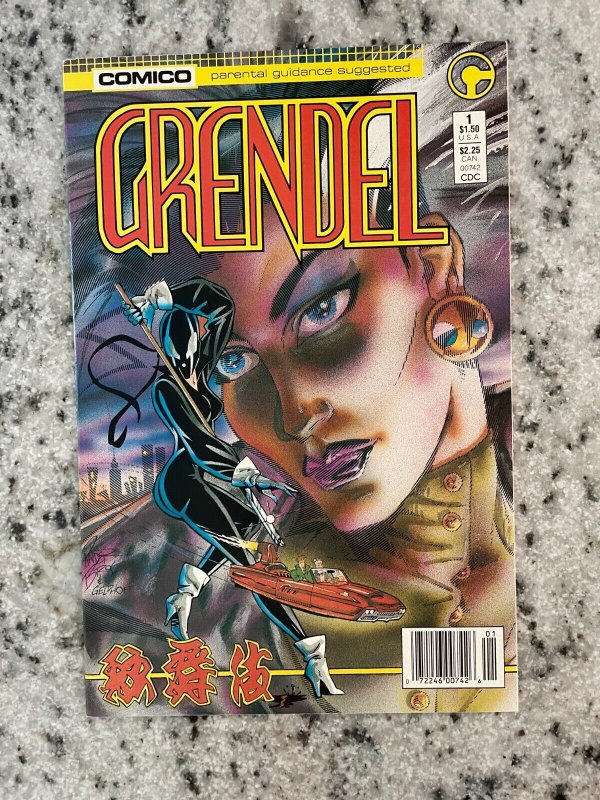 Grendel # 1 NM Comico Comic Book Mike Grell Series Issue CM20 