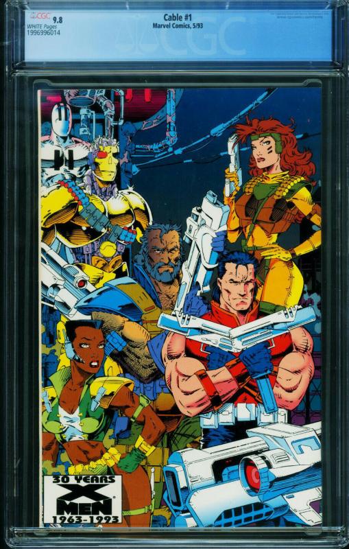 CABLE #1 CGC 9.8 1993 comic book 1st issue-Marvel 1996996014