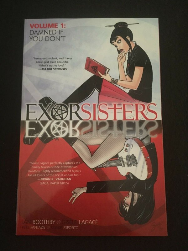 EXORSISTERS Vol. 1: DAMNED IF YOU DON'T Image Trade Paperback