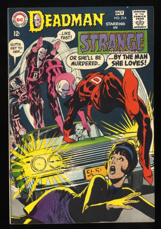 Strange Adventures #214 VF 8.0 Deadman!