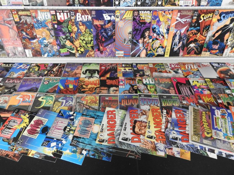 Huge Lot 200+ Comics W/ Hulk, Wolverine, Dawn, +More! Avg FN+ Condition!