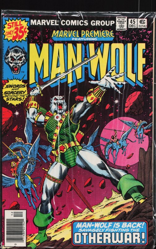 Marvel Premiere #45 (1978) Man-Wolf