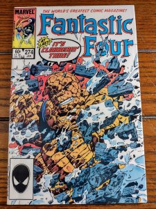 Fantastic Four 1985 #274 VF 8.0 It's Clobberin'Time!!!!  