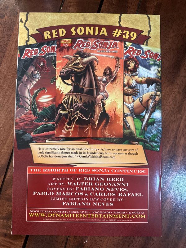 Red Sonja #38 (2008)
