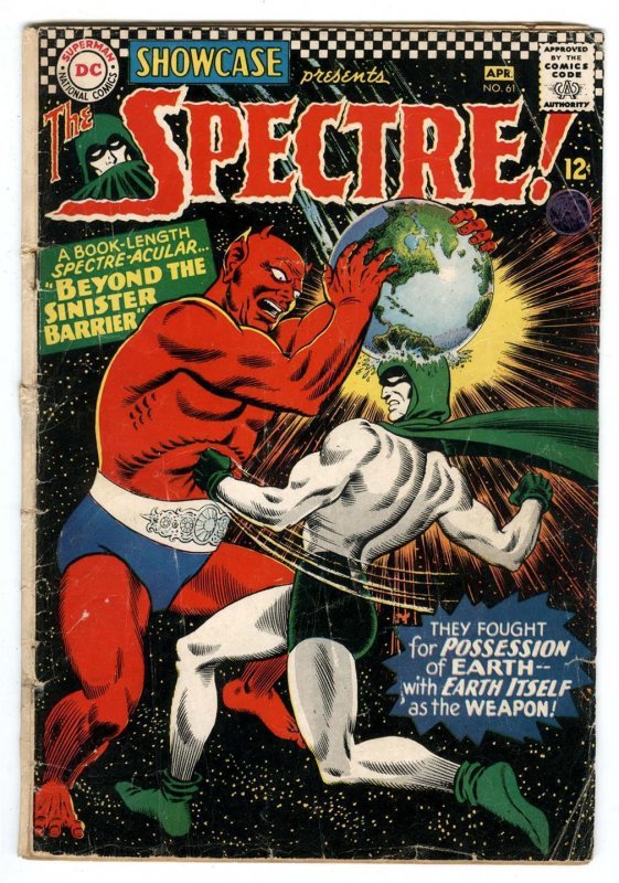 Showcase 61 KEY 2nd Silver Age Spectre DC 1966 Gardner Fox Murphy Anderson cover 