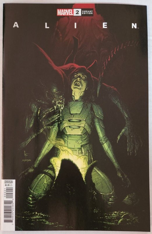 Alien #2 Cover B NM Marvel Comics 2022 