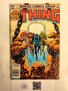 The Thing #3 VF Marvel Comic Books Fantastic Four Dr. Doom Silver Surfer 24 HH33