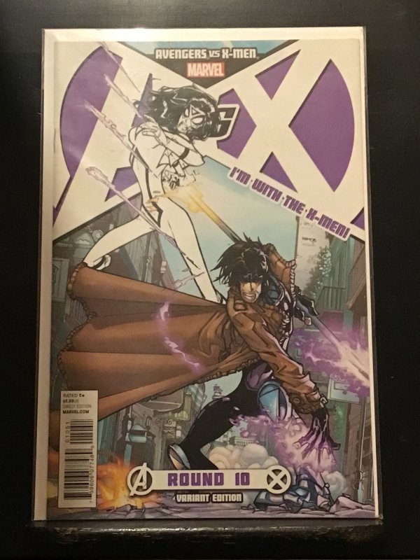 Avengers Vs. X-Men #10 Team X-Men Cover (2012)