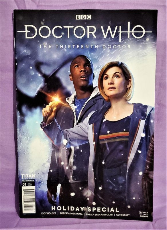 DOCTOR WHO 13th Doctor Holiday Special #1 - 2 Photo Variant Covers (Titan, 2019) 793611735552