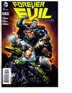 5 Forever Evil DC Comic Books # 2 3 4 5 6 Batman Superman Flash Arrow Robin J209