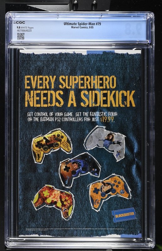 Ultimate Spider-Man #79 (9/05) Graded CGC 9.8