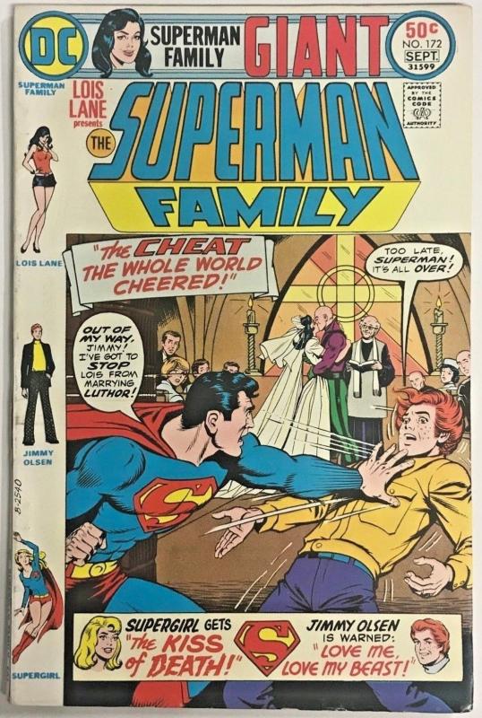 SUPERMAN FAMILY#172 VF 1975 DC BRONZE AGE COMICS