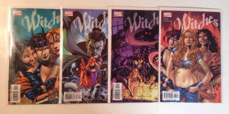 Witches 1-4 Complete Near Mint Lot Set Run Walsh Deodato Jr