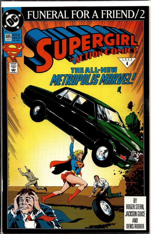 Action Comics #685 (1993) Supergirl