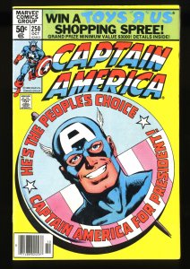Captain America #250