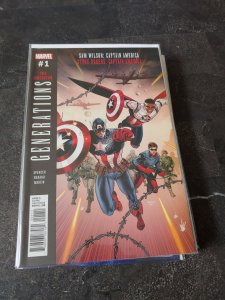 Generations: Sam Wilson: Captain America & Steve Rogers: Captain America #1 (...