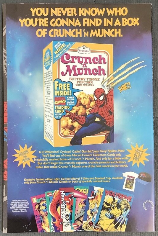 X-Men #33 (1994, Marvel) Sabretooth Appearance. NM