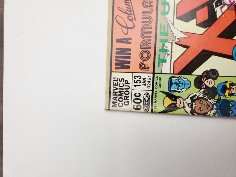 The Uncanny X-Men #153 (1982) Newstand