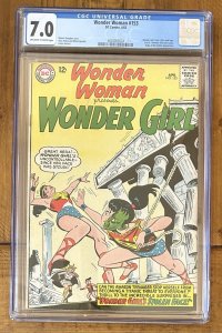 Wonder Woman #153 CGC 7.0 OW/White Pages 1965 Wonder Girl Cover