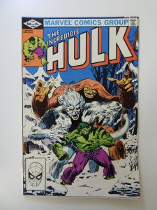 The Incredible Hulk #272 (1982) VF condition