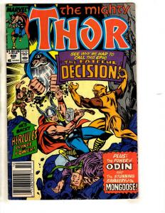 6 Mighty Thor Marvel Comic Books # 409 383 424 418 408 448 Odin Loki J314