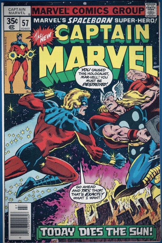 Captain Marvel #57 (1978) 8.5