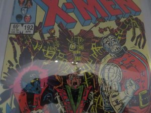 Marvel Comics The Uncanny X-Men #192 (1985) CGC Universal Grade 9.6 White Pages
