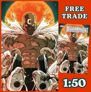 MARC SPECTOR: MOON KNIGHT #2 ? 1:50 KAARE ANDREWS VIRGIN VARIANT