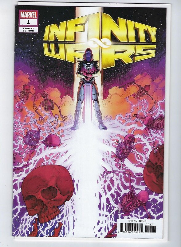 Infinity Wars #1 1:50 Aaron Kuder Varian (2018) Clean {NM}