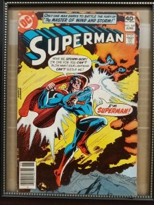 1980 DC COMICS SUPERMAN # 348 w/ THE MASTER OF WIND AND STORM. P02