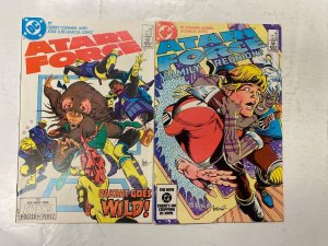 5 Atari Force DC comic books Special #1 #2 3 4 5 24 KM40