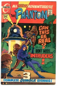 THE PHANTOM #49 1972-CHARLTON COMICS-FLYING SAUCER CVR FN