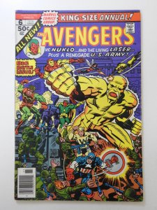 The Avengers Annual #6 (1976) Sharp Fine Condition!