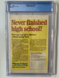 Fantastic Four #157 CGC (1975)