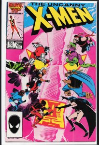 The Uncanny X-Men #208 (1986) X-Men