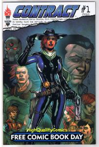 CONTRACT #1, FCBD, Promo, CowGirl, Gunslinger, 2009, NM