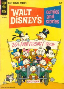 Walt Disney's Comics and Stories #300 FN ; Gold Key | September 1965 25th Annive