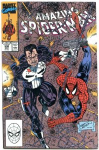 AMAZING SPIDER-MAN #330 1990- Punisher-ERIC LARSON Nm-