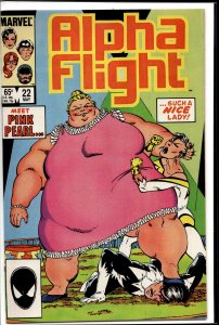 Alpha Flight #22 (1985) Alpha Flight [Key Issue]