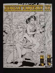Jungle Fantasy: Vixens 2PC #1-2 - Al Rio Century B Reg + Nude Var (9.2ob) 2016