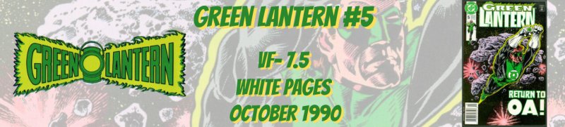 Green Lantern 5 VF- 7.5 DC 1990