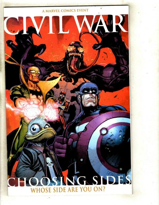 8 Comics Civil War 1 Initiative Chronicles 2 Return Casualties Sides Bugle+ MF22