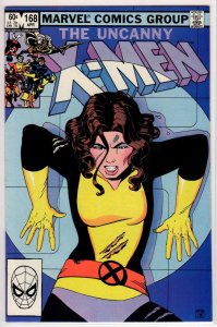 The Uncanny X-Men #168 Direct Edition (1983) 9.2 NM-