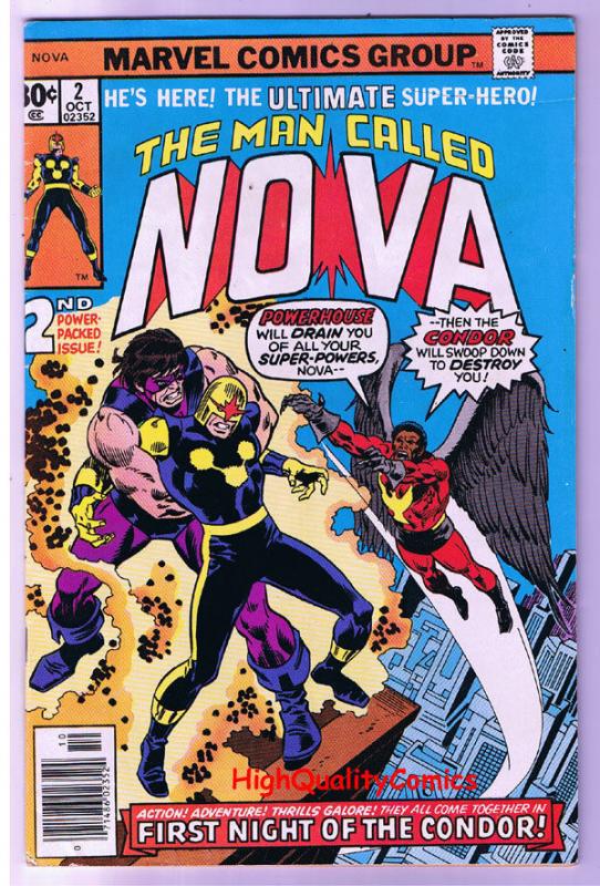 NOVA #2, VG, Condor, Buscema, Marv Wolfman, 1976, more in store