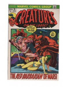 Creatures on the Loose #19 (1972) Combined shipping on Unlimited Items!!