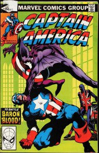 Captain America #254 (1981) Captain America [Key Issue]