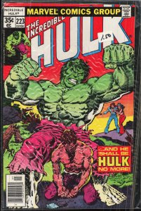The Incredible Hulk #223 (1978) Hulk