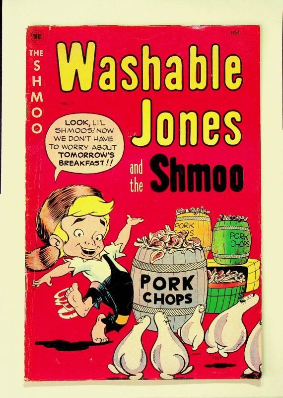 Washable Jones and the Shmoo #1 (Jun 1953, Toby) - Good